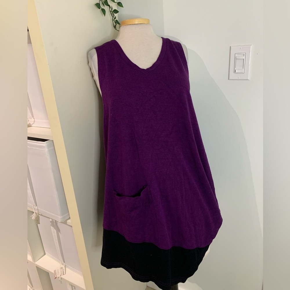 Parsley & Sage Sleeveless Sweater Dress 2X